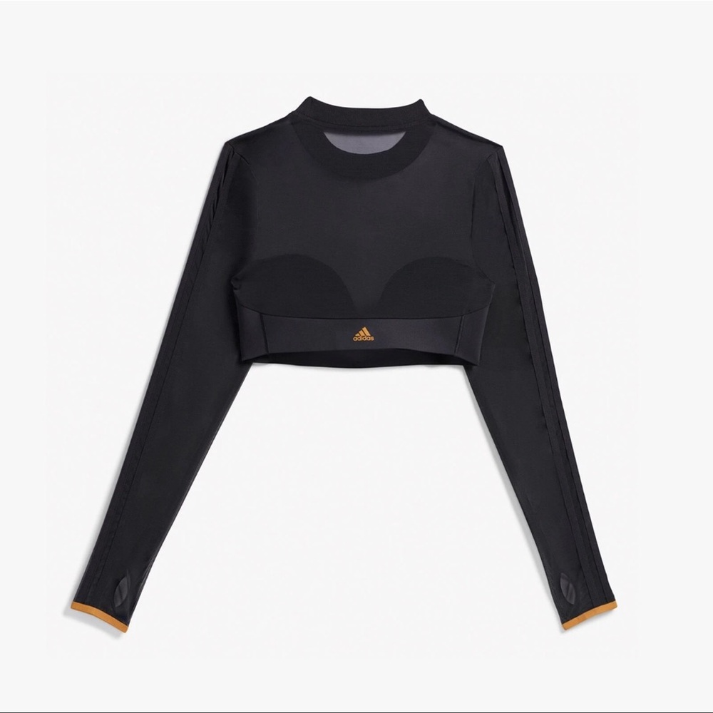 IVY PARK Black Sheer Top - Picture 2 of 6